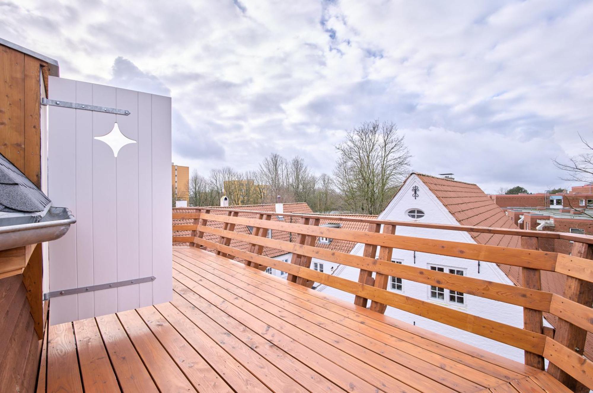 Moderne Ferienwohnungen In Einer Muehle Im Zentrum Flensburgs エクステリア 写真